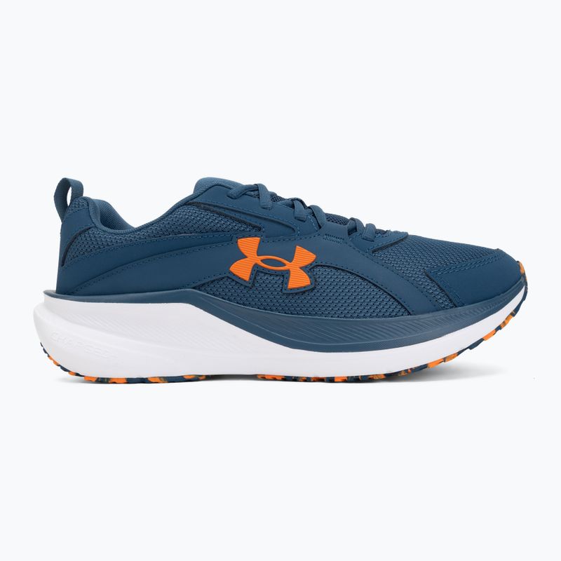 Scarpe da running da uomo Under Armour Assert 11 wham blue/hyper green/white 2