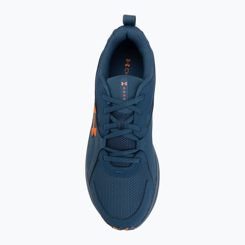 Scarpe da running da uomo Under Armour Assert 11 wham blue/hyper green/white 5