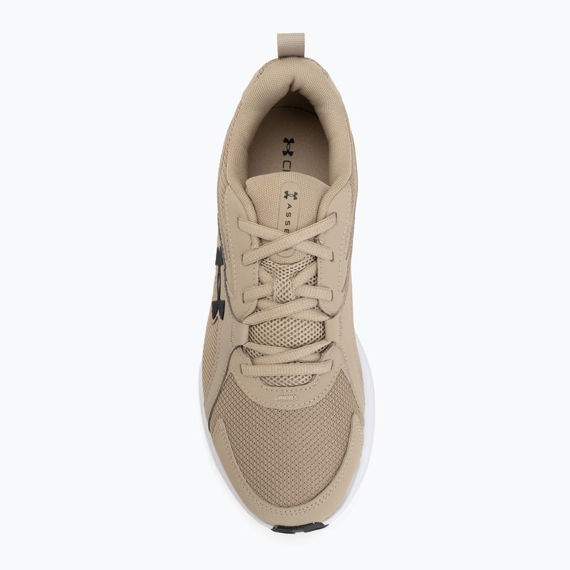 Scarpe da corsa uomo Under Armour Assert 11 city khaki/summit white/summit white 5