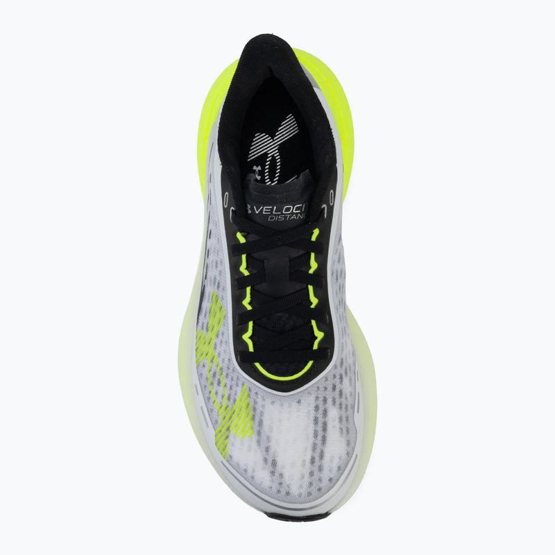 Scarpe da running da donna Under Armour Velociti Distance white/valiant green/black 5
