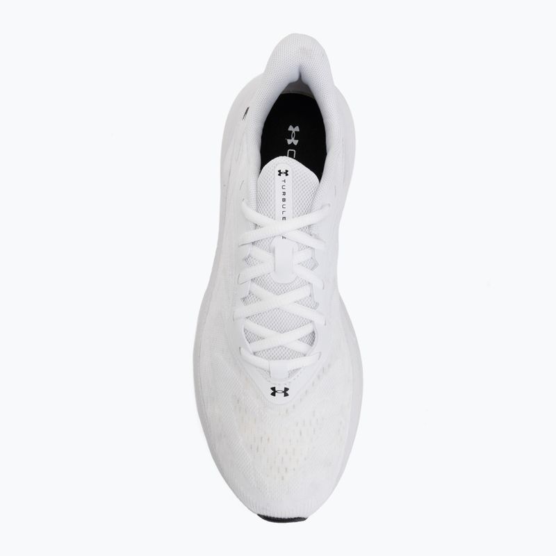 Scarpe da running da uomo Under Armour Turbulance 3 white/black/distant gray 5