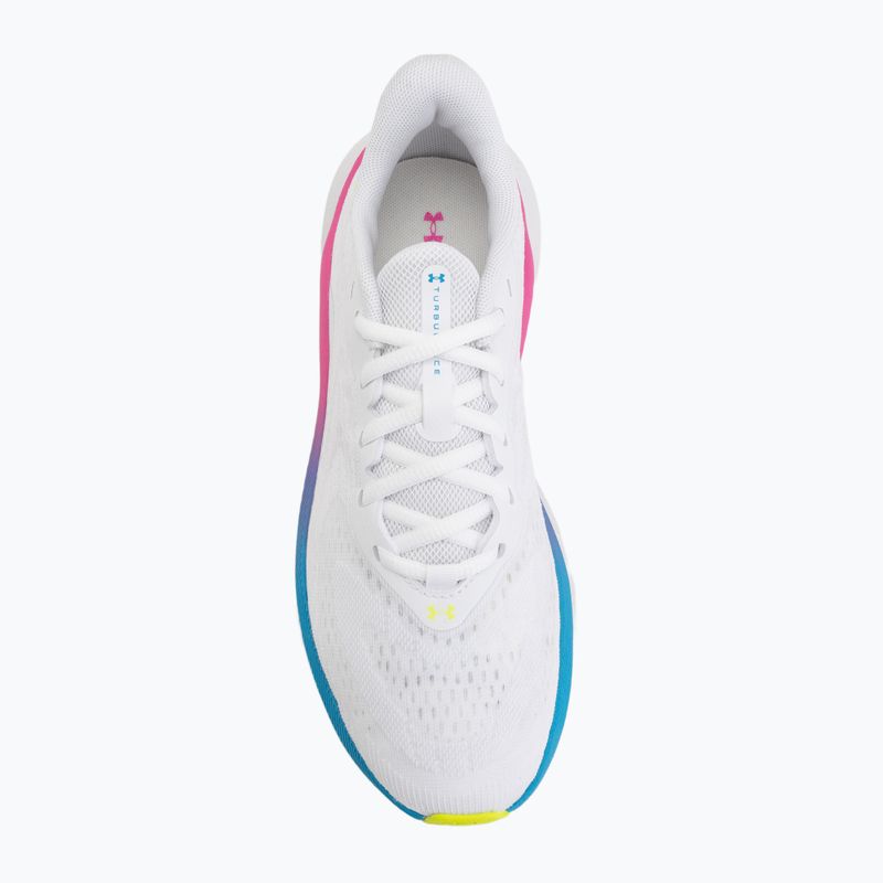 Scarpe da running da donna Under Armour Turbulance 3 white/black/royal 5