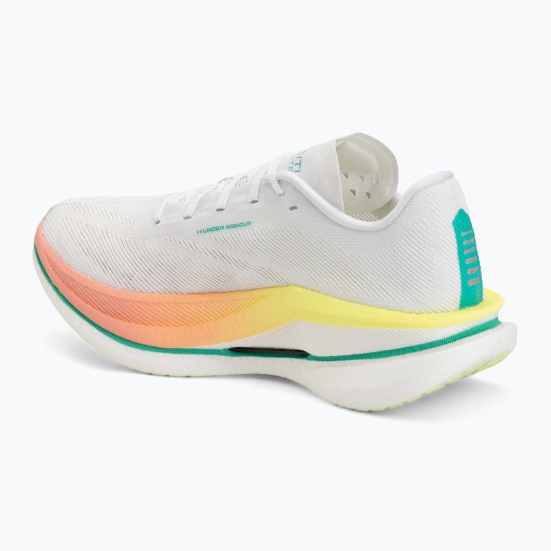 Scarpe da running Under Armour Velociti Elite 3 white/valiant green/black 3