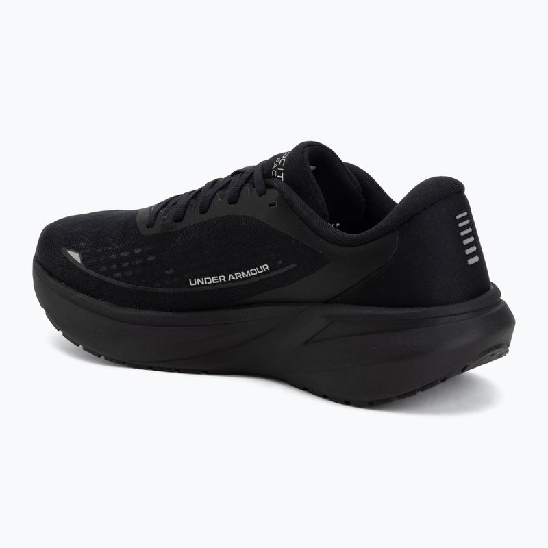 Scarpe da running da uomo Under Armour Velociti Pace black/black/metallic silver 3