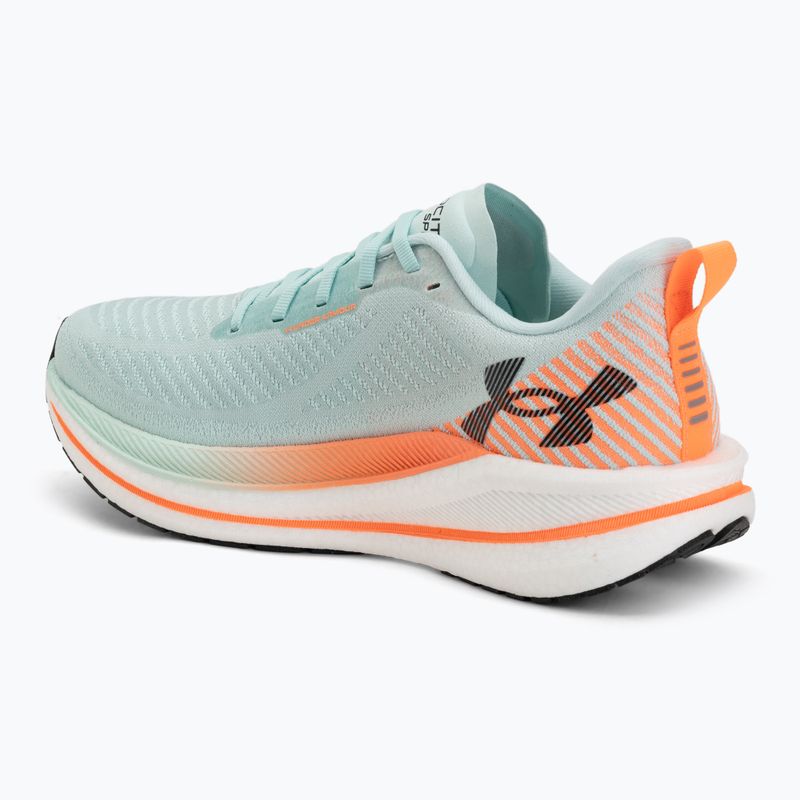Scarpe da running da uomo Under Armour Velociti SPD refresh mint/electric tangerine/mod gray 3
