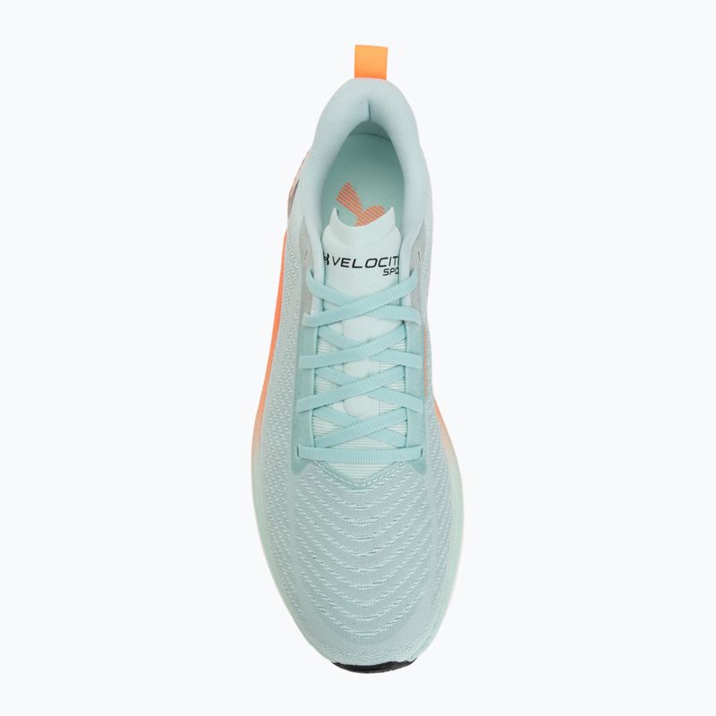 Scarpe da running da uomo Under Armour Velociti SPD refresh mint/electric tangerine/mod gray 5