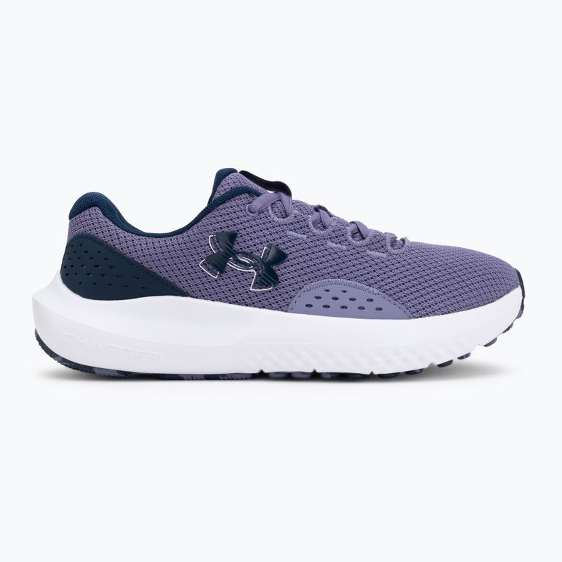 Scarpe da running da donna Under Armour Charged Surge 4 purple luxe/refresh mint 2