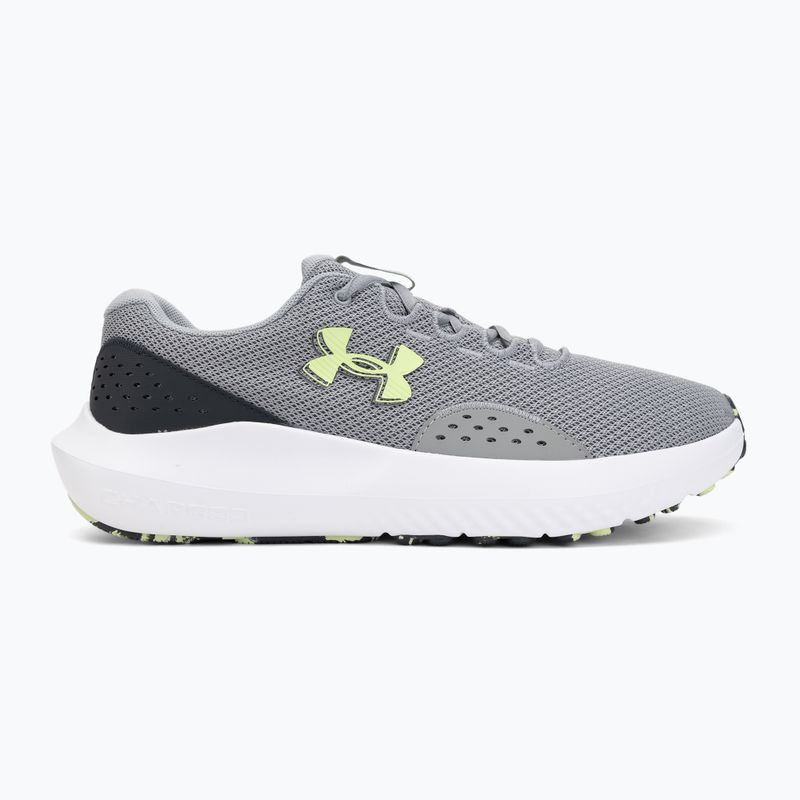 Scarpe da running da uomo Under Armour Charged Surge 4 steel/steel/black 2