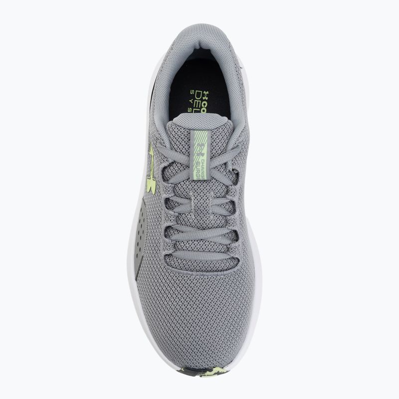 Scarpe da running da uomo Under Armour Charged Surge 4 steel/steel/black 5