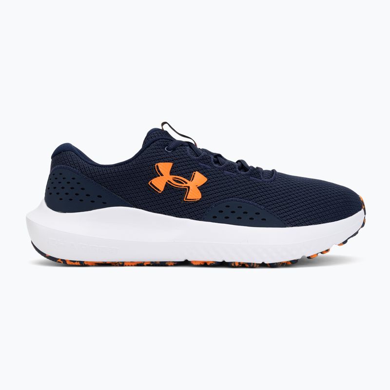 Scarpe da running da uomo Under Armour Charged Surge 4 midnight navy/midnight navy/white 2
