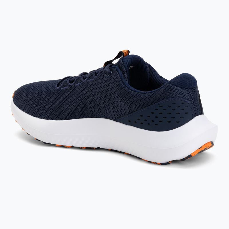 Scarpe da running da uomo Under Armour Charged Surge 4 midnight navy/midnight navy/white 3