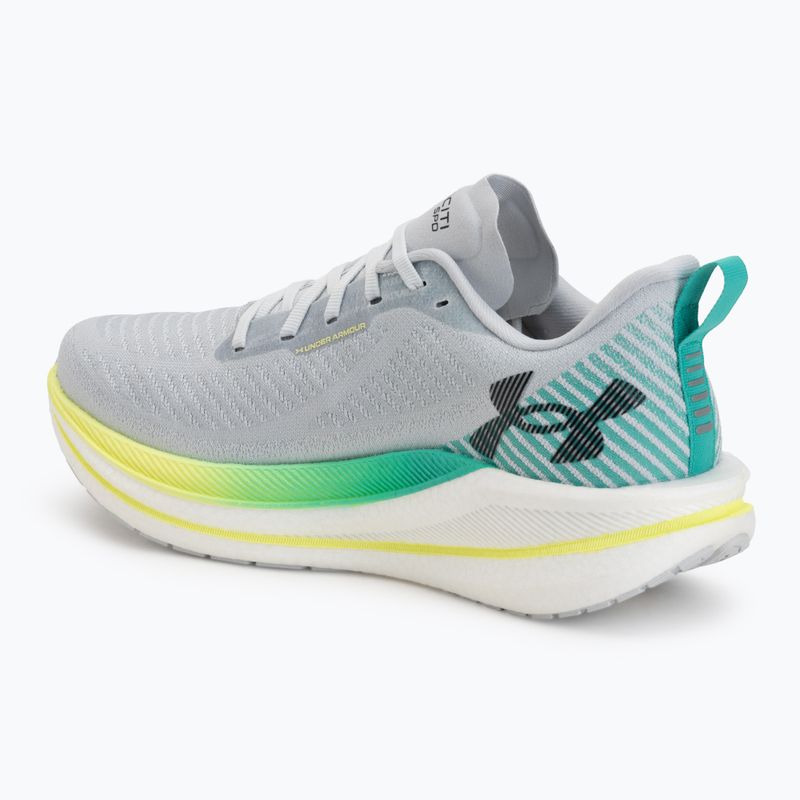 Scarpe da running da uomo Under Armour Velociti SPD halo gray/green mode/black 3