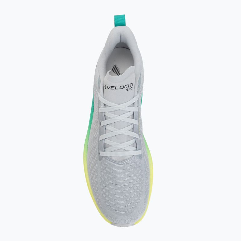 Scarpe da running da uomo Under Armour Velociti SPD halo gray/green mode/black 5