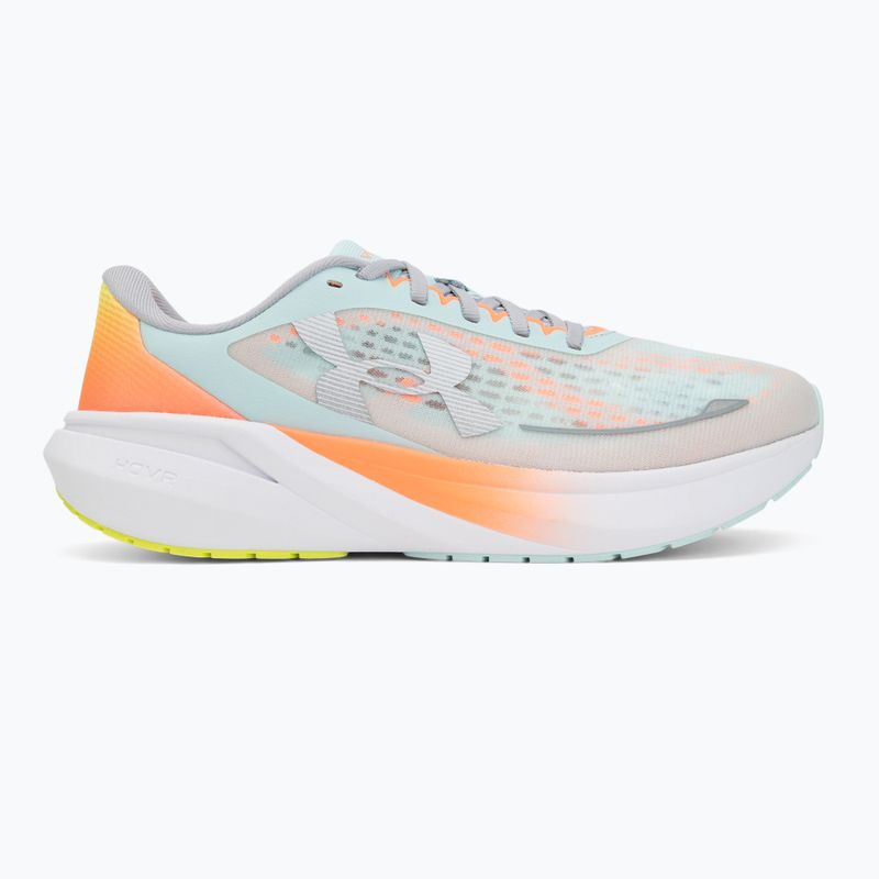 Scarpe da running da uomo Under Armour Velociti Pace refresh mint/electric tangerine/mod gray 2