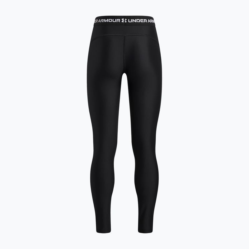 Leggings per bambini Under Armour HeatGear Graphic Leggings black/white 2