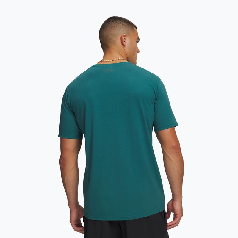 T-shirt uomo Under Armour Sportstyle Left Chest rack green/arden green 2