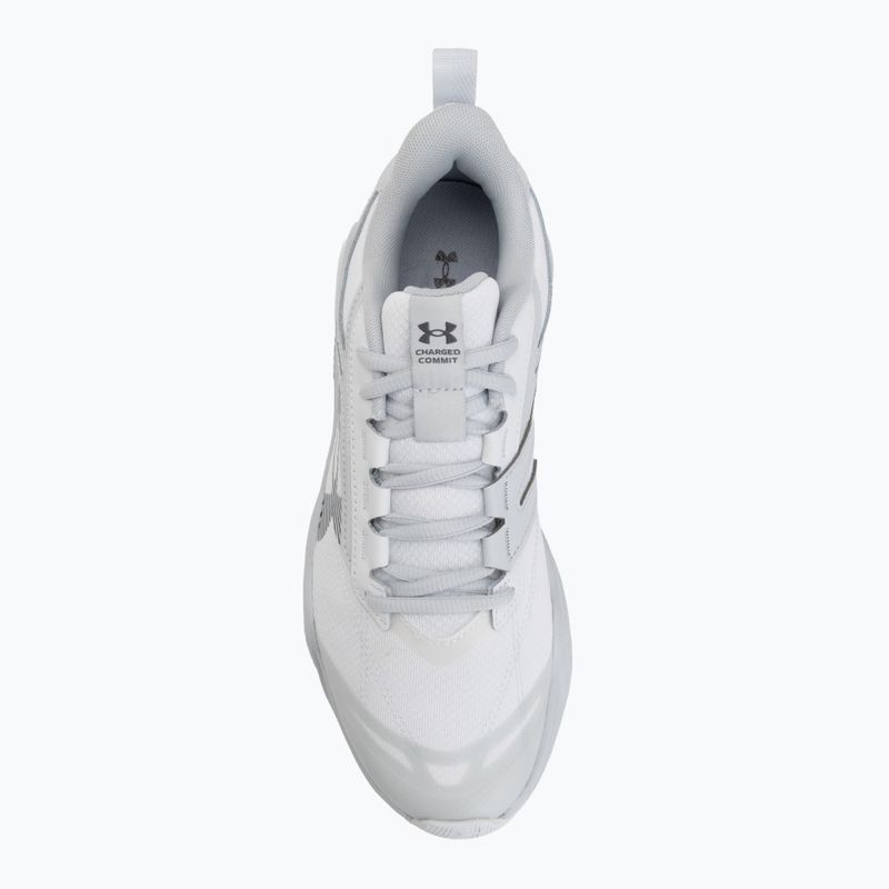 Scarpe da allenamento uomo Under Armour Charged Commit TR 5 white/halo gray/castlerock 5