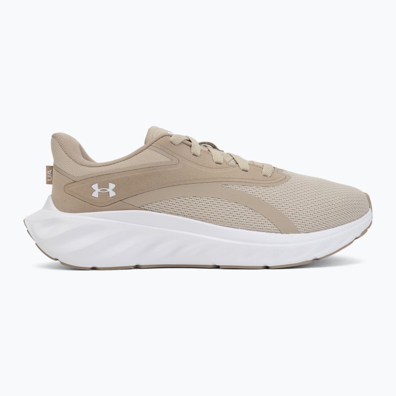 Scarpe da running da uomo Under Armour Ascend khaki base/summit white/castlerock 2