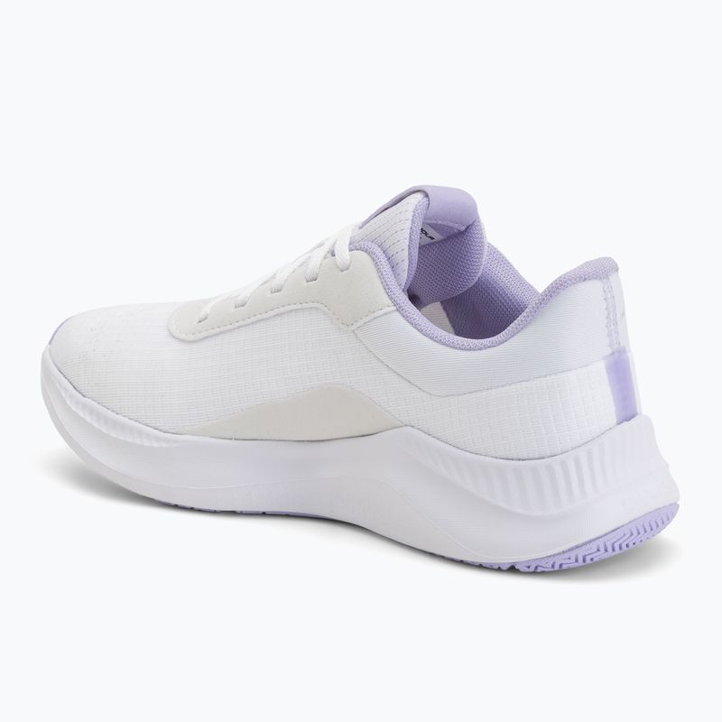 Scarpe da allenamento donna Under Armour Aurora 3 white/white/purple crest 3