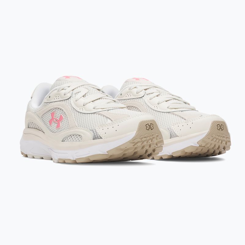 Scarpe da allenamento da donna Under Armour Tech Runner summit white/summit white/bittersweet pink 3
