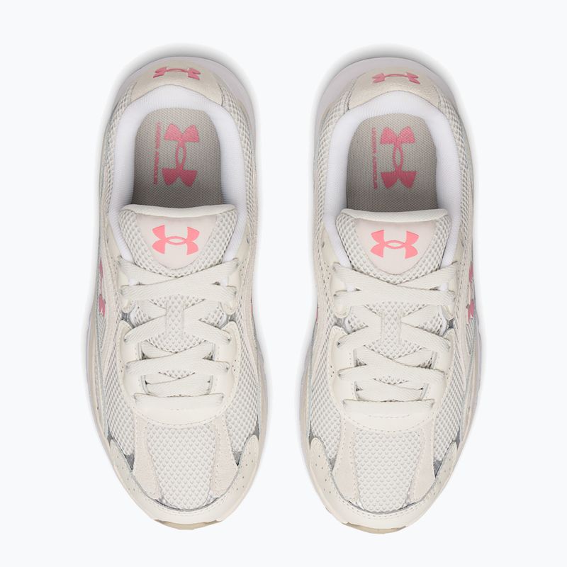 Scarpe da allenamento da donna Under Armour Tech Runner summit white/summit white/bittersweet pink 4