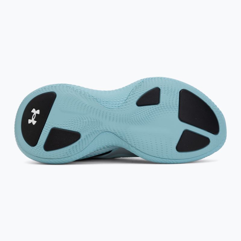 Scarpe da allenamento Under Armour Echo blue haze/black/metallic silver 4