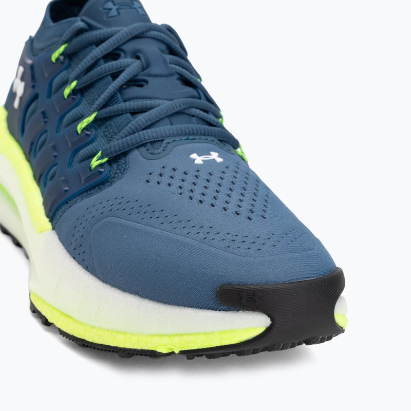 Scarpe da allenamento uomo Under Armour Phantom X ultimate wham blue/hyper green/white 7