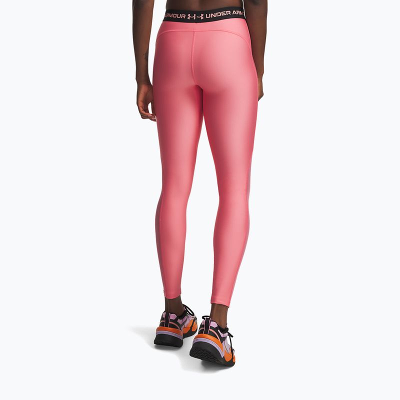 Leggings da allenamento maschili Under Armour HeatGear Mesh bittersweet pink/posh pink 3