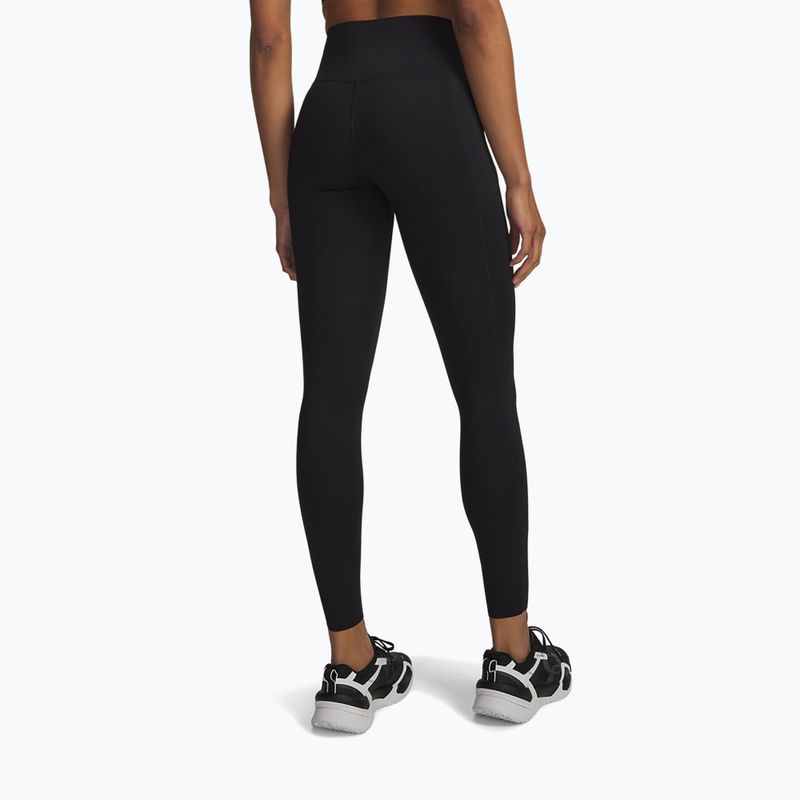 Leggings da allenamento donna Under Armour Vanish Elite Leggings ultimate black/metallic silver 3