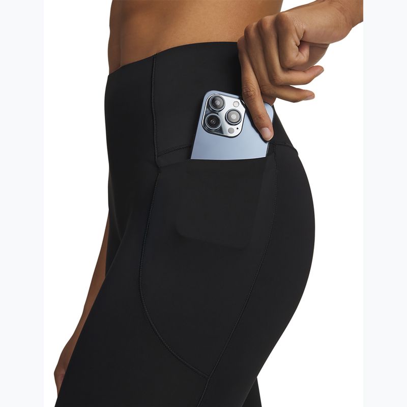 Leggings da allenamento donna Under Armour Vanish Elite Leggings ultimate black/metallic silver 4