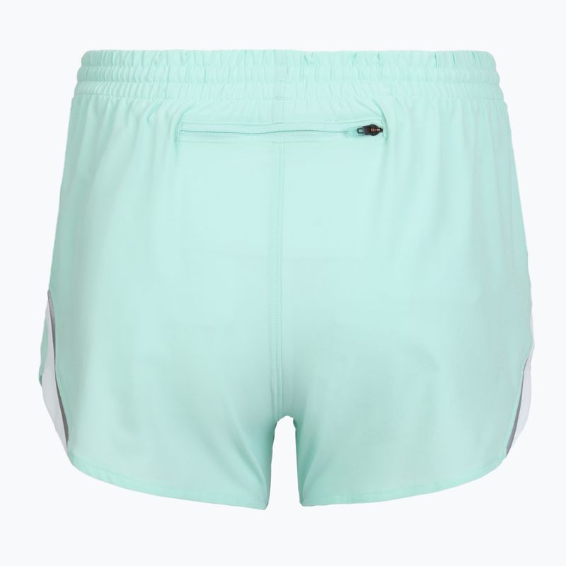 Pantaloncini da running da donna Under Armour Velociti Pro 4" 2N1 refresh mint/castlerock 2