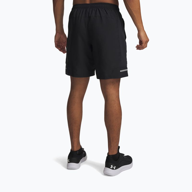 Pantaloncini da allenamento uomo Under Armour Tech Utility black/venom red 3
