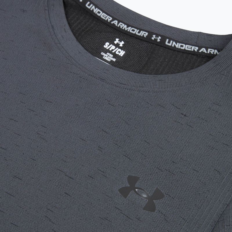 T-shirt da allenamento uomo Under Armour Vanish Seamless castlerock/black 3