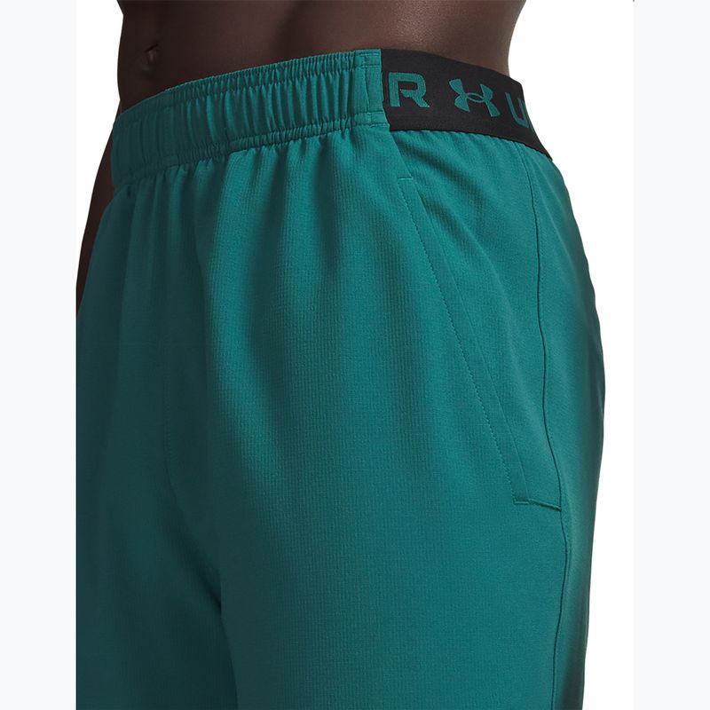 Pantaloncini da allenamento uomo Under Armour Ua Vanish Woven 6in rack green/ultimate black 4