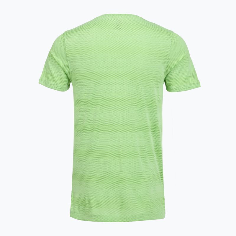 Maglietta da corsa da uomo Under Armour Velociti lumos lime/white 2