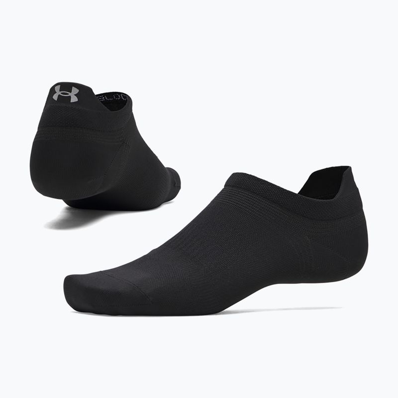 Calzini Under Armour Velociti Lite NS ultimate black/ultimate black/ultimate black 3