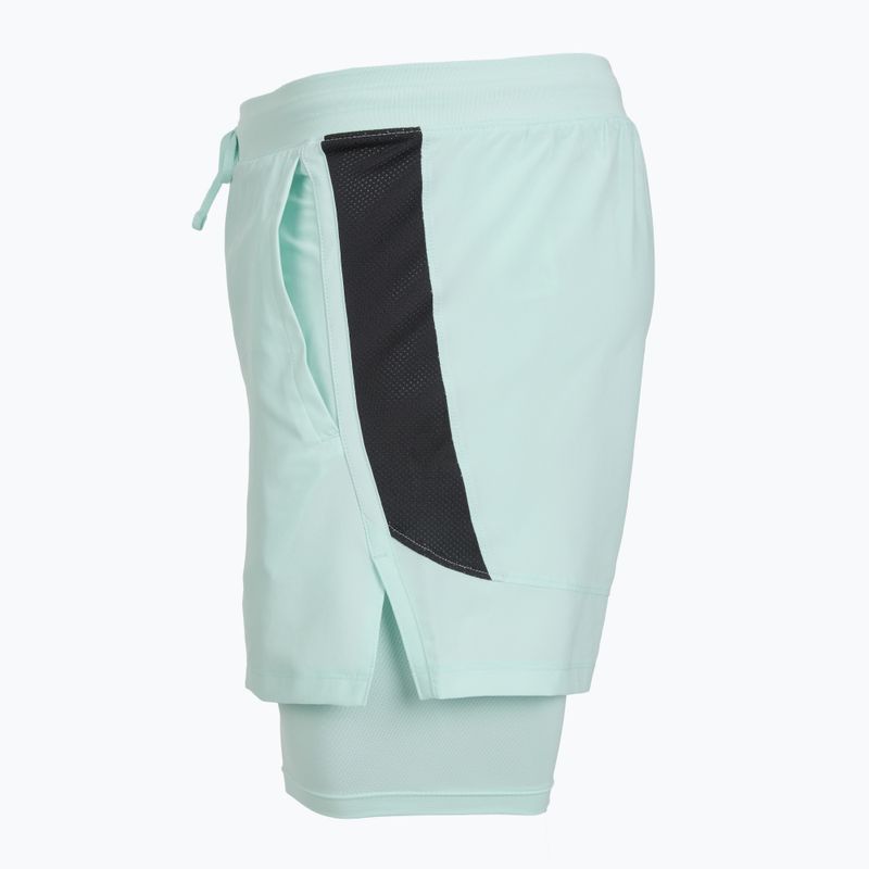 Pantaloncini da running da uomo Under Armour Launch 5" 2IN1 refresh mint/castlerock 4