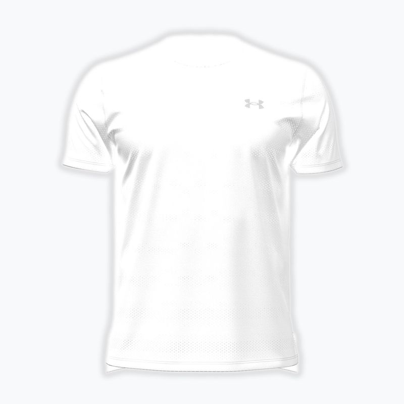 Maglietta da running da uomo Under Armour Velociti white/black/distant gray