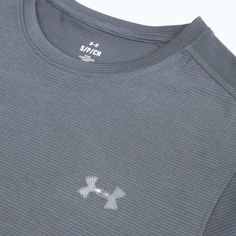 Maglietta da running da uomo Under Armour Velociti Reflect castlerock/anthracite 3