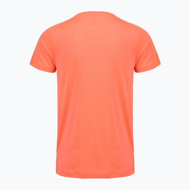 Maglietta da running da uomo Under Armour Velociti Reflect electric tangerine/black/green mode 2