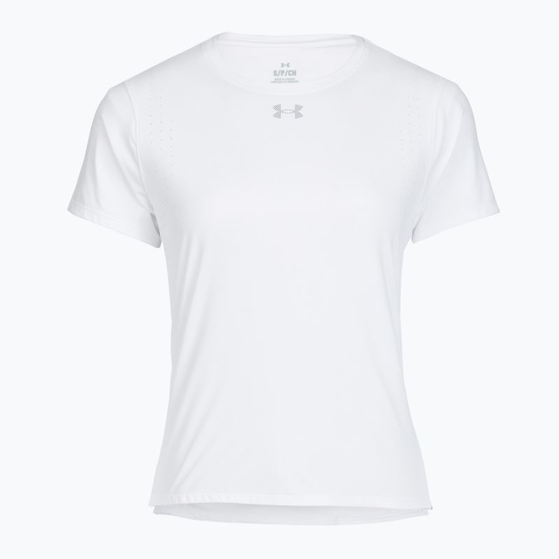 Maglietta da running da donna Under Armour Velociti Pro white/white/black