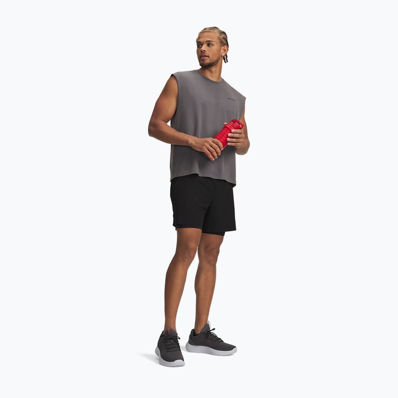 Pantaloncini da allenamento uomo Under Armour Vanish Elite 2IN1 Shorts ultimate black/ultimate black/ultimate black 2