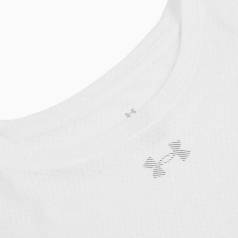 Maglietta da running da donna Under Armour Velociti white/white/black 3