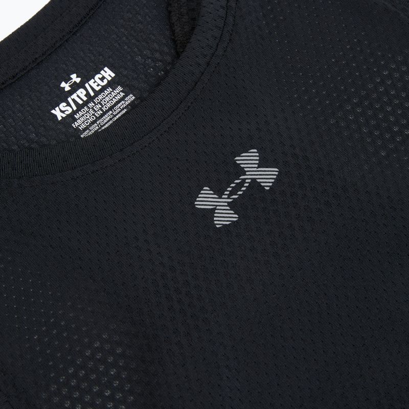 Canotta da corsa da donna Under Armour Velociti Singlet black/black/metallic silver 3