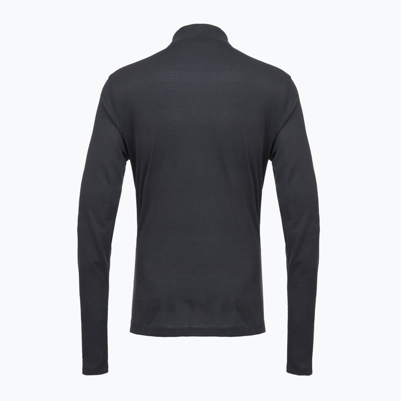 Felpa da corsa da uomo Under Armour Velociti 1/4 Zip black/black/metallic silver 2
