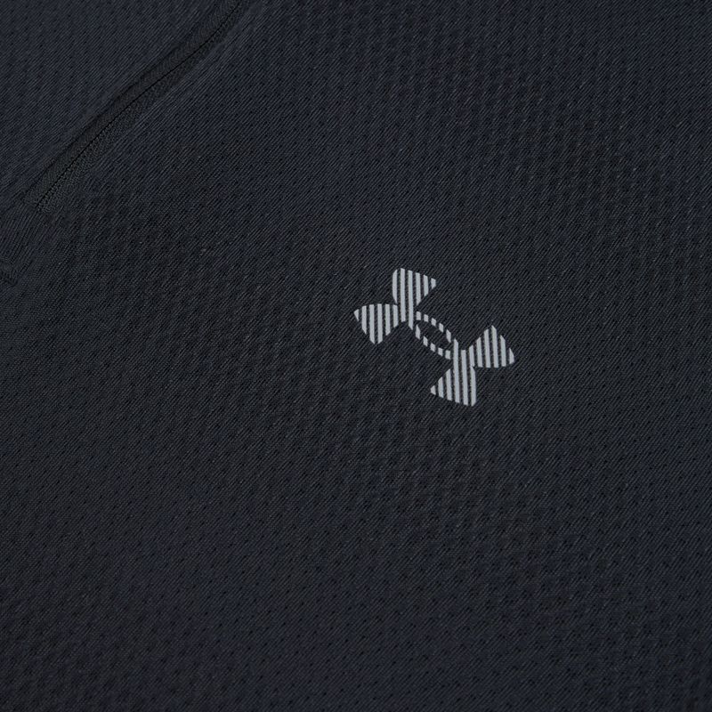 Felpa da corsa da uomo Under Armour Velociti 1/4 Zip black/black/metallic silver 3
