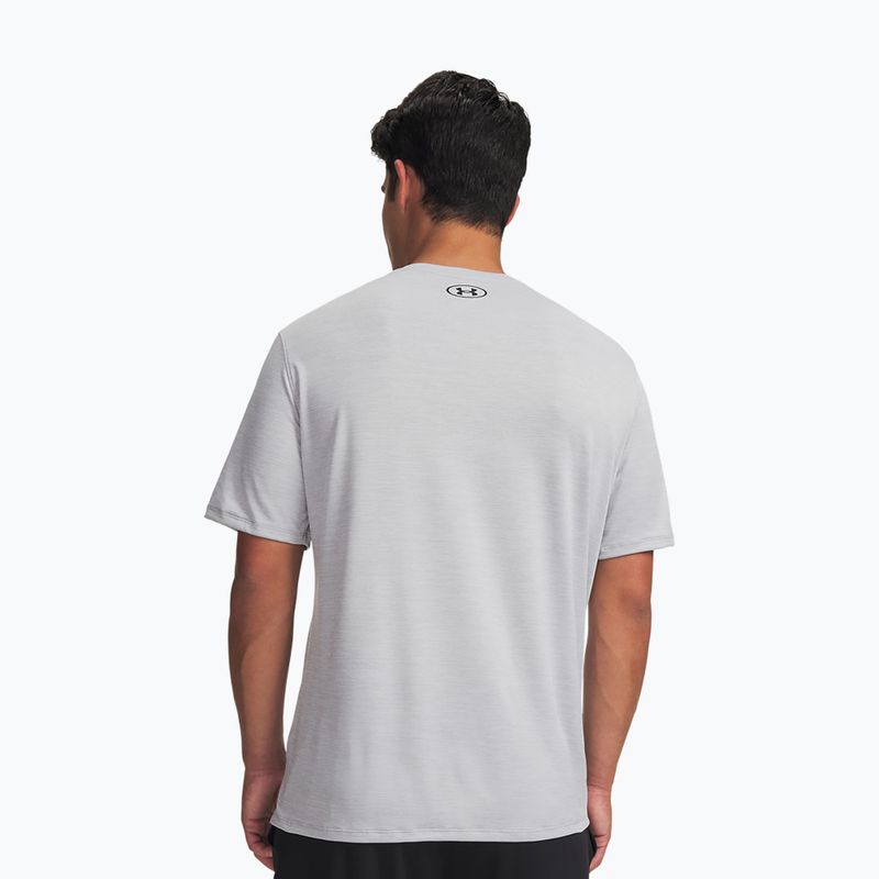 Maglia training da uomo Under Armour Tech Vent halo gray/ultimate black 2