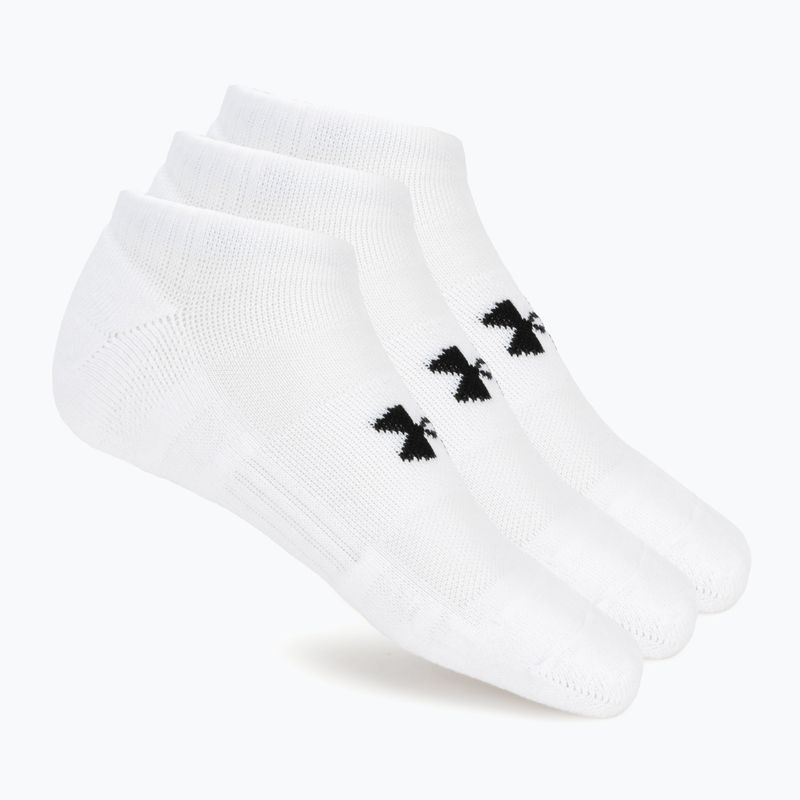 Calzini da uomo Under Armour Performance Cotton NS 3 pairs white/white/ultimate black 4