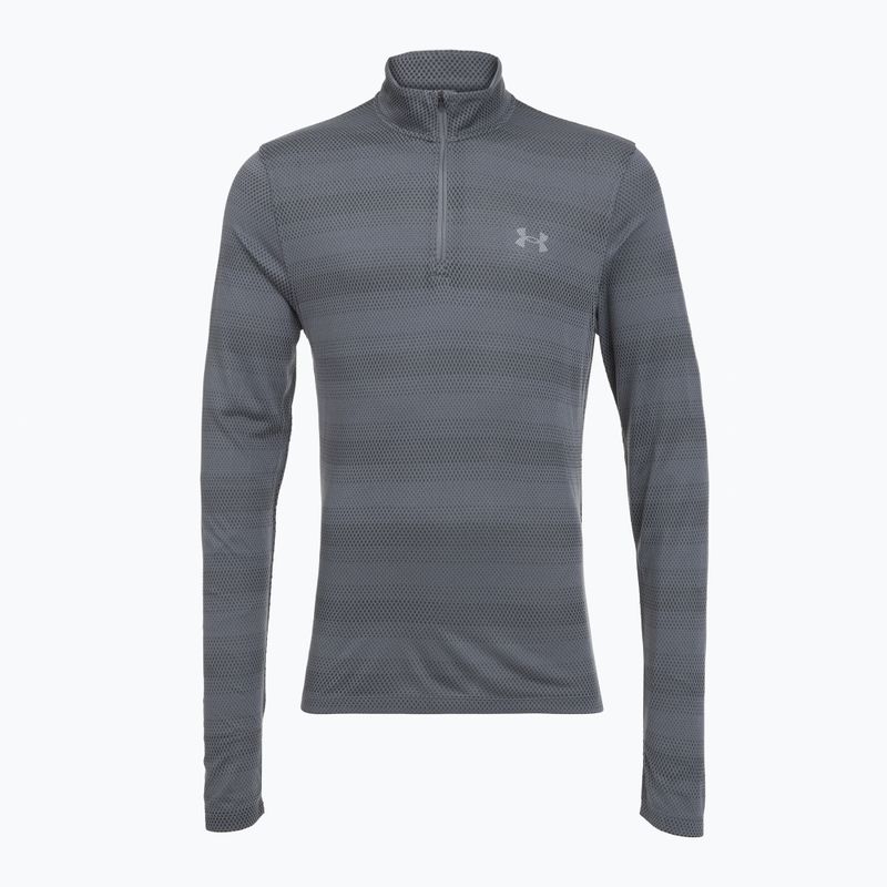Felpa da running da uomo Under Armour Velociti 1/4 Zip castlerock/anthracite