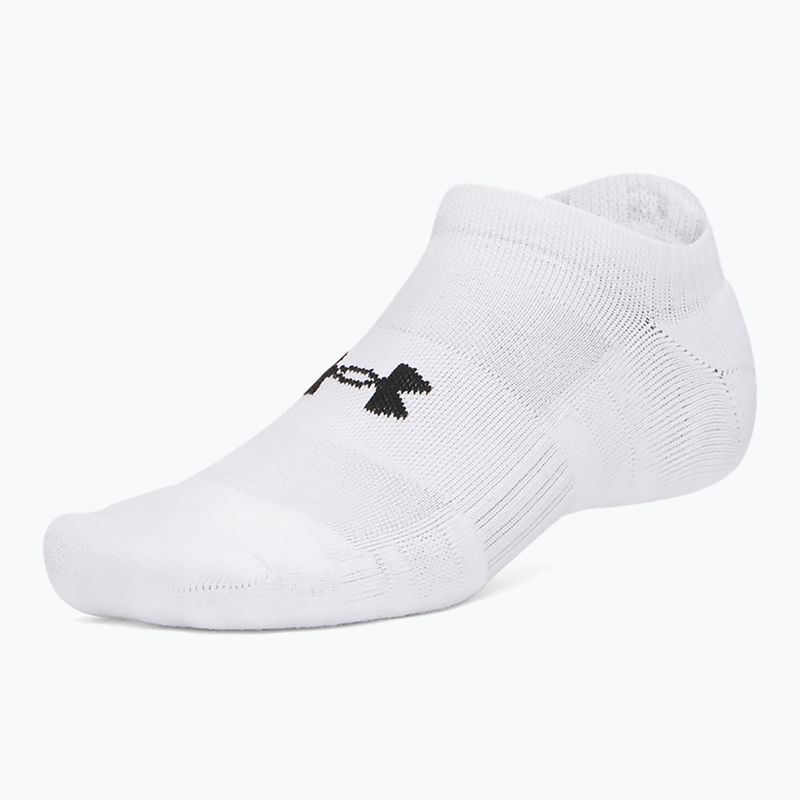 Calze da uomo Under Armour Performance Cotton NS 3 pack white/steel/steel 2